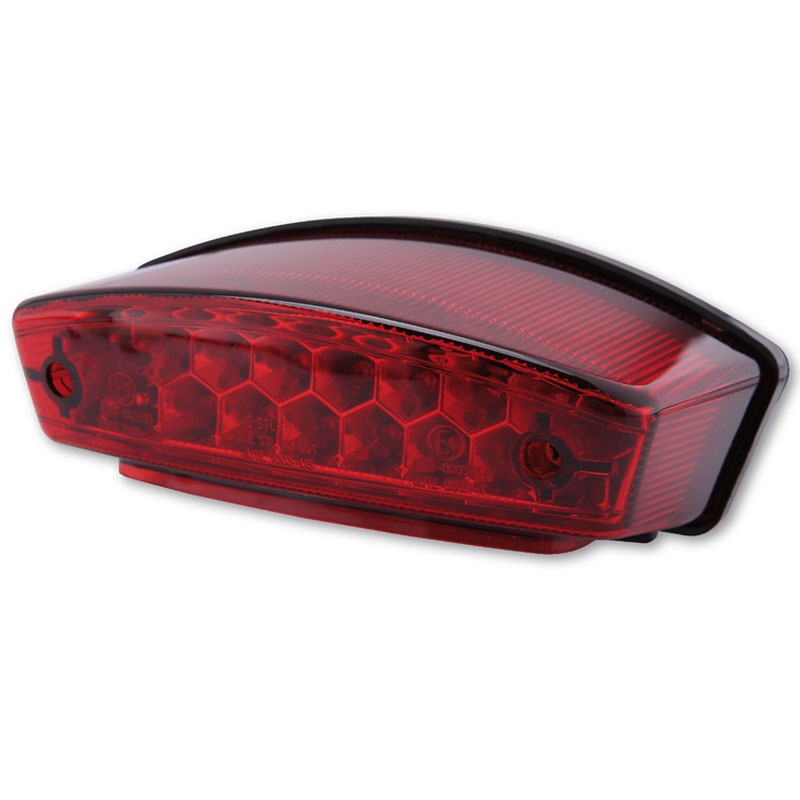 Zadní světlo na motorku Highsider Smart Monster LED červené