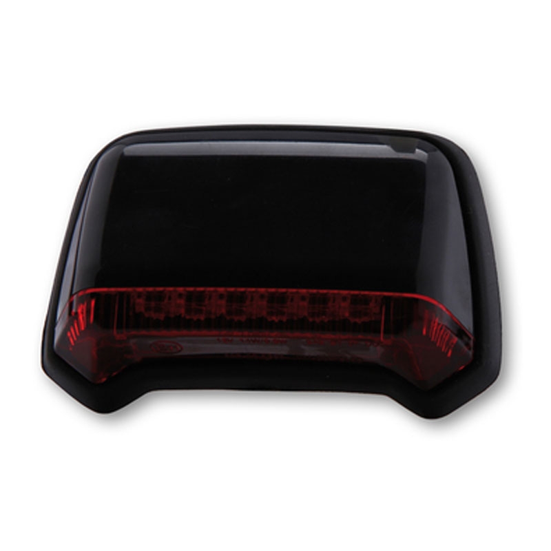 Zadní světlo na motorku Highsider Smart LED pro montáž na blatník černo-červené