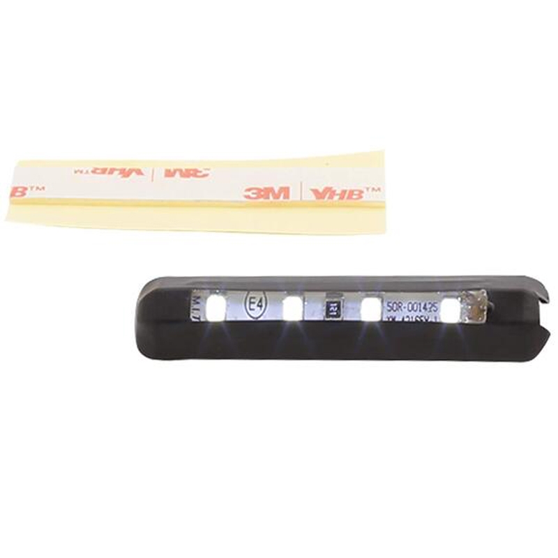 Osvětlení SPZ Highsider Smart 4 diody LED se samolepící fólií černé