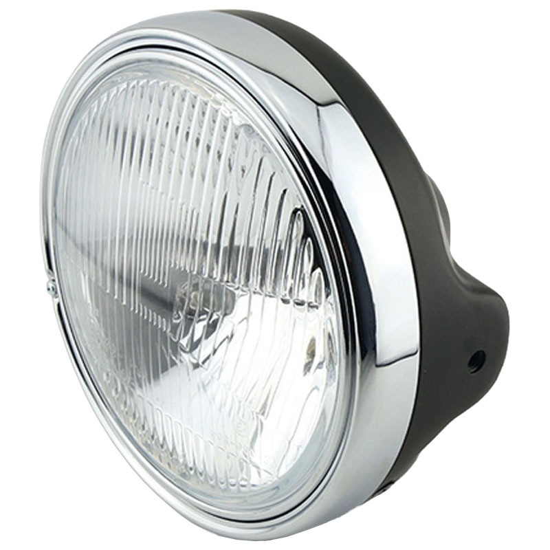Hlavní světlo Highsider Smart LTD 7 s reliéfním sklem lesklé černé