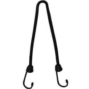 Popruh Oxford Pavouk 450/10 mm se zakončeními drátovými háky černý