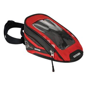 Tankbag na motocykl Oxford M1R Micro černo-červený