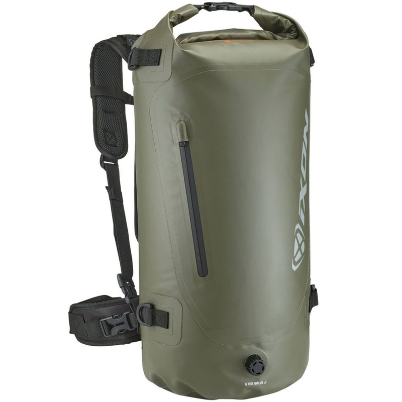 Batoh na motorku IXON A-River 35 khaki