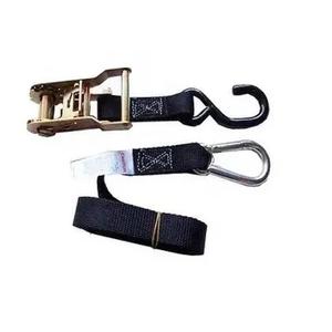 Upínací popruhy MOTION STUFF (standard hook - ratchet - carabiner)