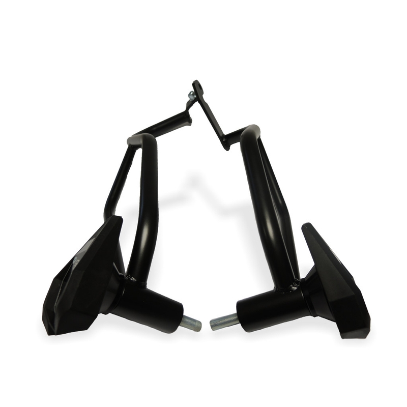 Ochranné rámy motoru RDMOTO matná černá with slider SL01