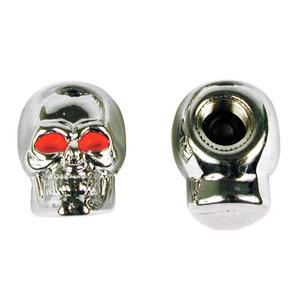 Čepičky na ventilky Vicma lebka 2 ks